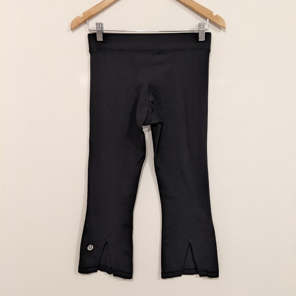 Lululemon Boogie Crops Black 4 - Picture 12 of 16